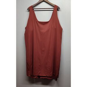 Old Navy Active Powersoft Mini Skort Dress Women Size 4X Orange Stretch Sporty